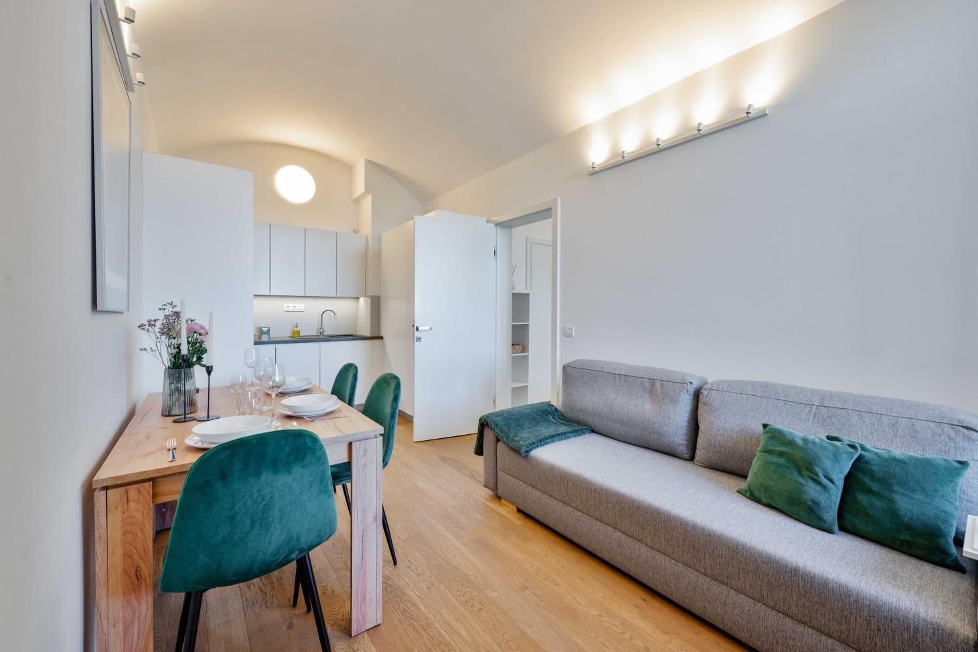 Appartement Elegant With Terrace & Bike Path Praag